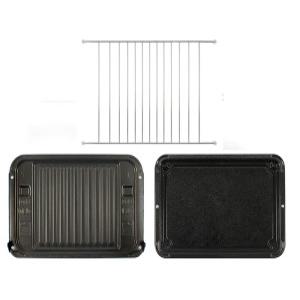 LG정품 디오스 오브제컬렉션 ML32 series  광파오븐 전용 석쇠/구이전용팬/법랑접시