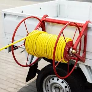 농약호스릴 권취기 농업용 고압 분무기 호스 꼬임방지 줄감기 정리도구 감개