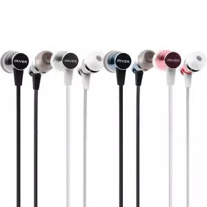 [1+1] 아이리버 BHC-180 커널형 이어셋 고성능 고음질 유선이어폰 플랫케이블 칼국수줄 줄이어폰 마이크