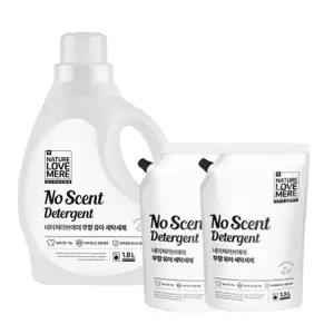 네이쳐러브메레 무향 세제 용기 리필 1+2 세트 아기세제