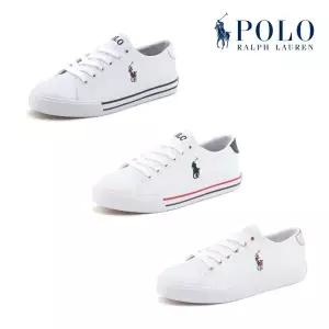 [롯데백화점]폴로랄프로렌 화이트 스니커즈 캐쥬얼 단화 운동화 3종택1 SLATER RFS10390,392,993758PA-W 2C