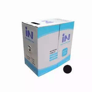 블랙 랜선 CAT5E 300M 박스 롤 랜케이블 UTP RJ45잭 커넥터 네트워크 PC방 전산실 공사 인터넷선