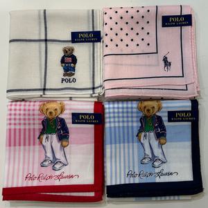 POLO 폴로 랄프로렌 프린팅베어 자수 도트 쁘띠 손수건 모음