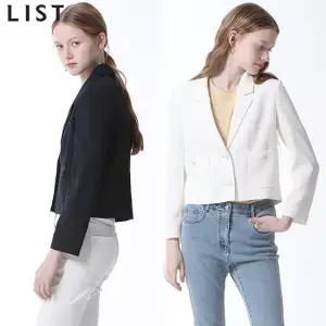 [리스트] 아웃 포켓 크롭 재킷