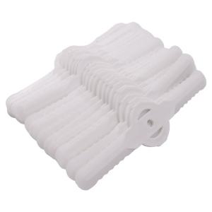 플라스틱 제초기 줄날 예초기 블레이드 날 트리머 액세서리 잔디 무선 정원 도구 20 개