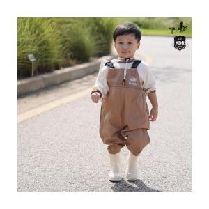 KDR 어린이 아동 베이지 가슴장화 해루질 갯벌체험 낚시 웨이더 키즈