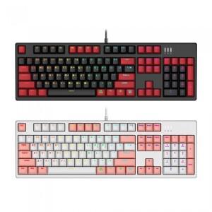 앱코 K669 카일 광축 게이밍 (핑크 화이트)