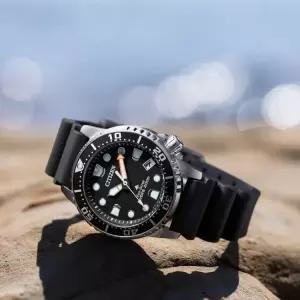 CITIZEN 시티즌 프로 마스터 에코 드라이브 다이버 손목시계 EO2020-08E