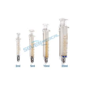 TOP 의료용 유리주사기 Metal Tip 2cc 5cc 10cc 20cc 메탈팁 무침주사기