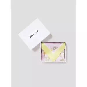 [빈폴ACC] (BE5284S11Y) [Re-edition] 실크 플라워 빅사이즈 트윌리 - 연핑크