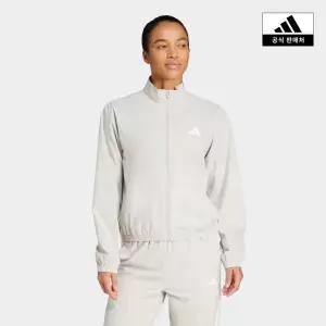 [아디다스](의정부점)[아디다스코리아공식] 트레인 에센셜 3S 우븐 재킷 [JE6173]