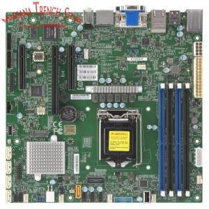 슈퍼마이크로 마더보드용 X11SCZ-F, 8 세대, 9 코어 i3, 제온 E-2100, 시리즈, LGA-1151 DDR4 PCI-E3.0