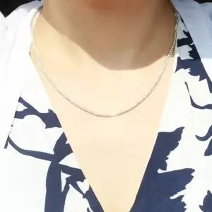 스피커 3mm 은목걸이 데일리 남자 여자 남성 여성 925실버 순은목걸...