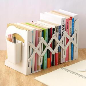 [타치]  길이조절 접이식 자바라 책꽂이