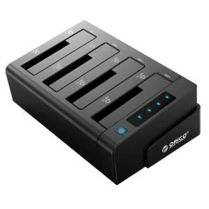 ORICO 4 Bay 외장 하드 드라이브 도킹 스테이션 USB 3.2 Gen 1 to SATA I/III (2.5