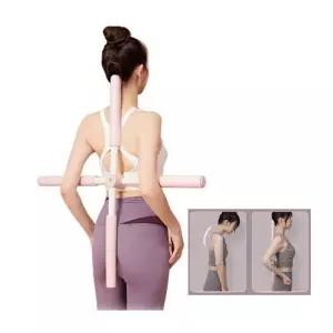 십자 요가 필라테스 스트레칭 자세고정 막대 봉 기구 /헬스용품/스틱/홈트/골반/교정기/허리/밸런스/어깨