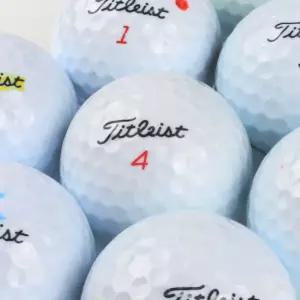 타이틀리스트 2피스 혼합볼 A급 100개 로스트볼 골프공