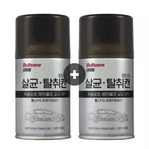 [내일도착] 불스원 살라딘 살균탈취캔 112g, 2개입
