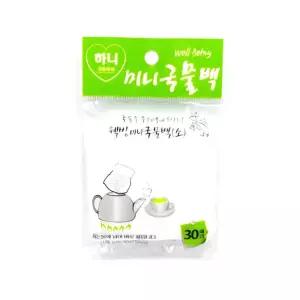 미니국물팩 소형다시팩 육수망 다시망 차거름망 티백 녹차 보리차 30매
