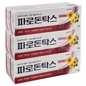 파로돈탁스 허브 프레쉬 치약 100g x 6개 무료배송 gx