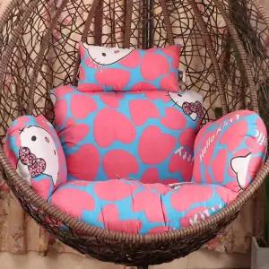 라탄 흔들의자 쿠션 편안한 방석 그네 빈백 스윙