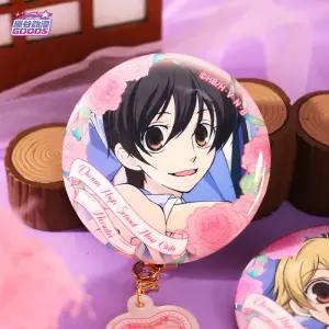 애니메이션 오란고교호스트부 사립학교 오란학교 하루히 쿄우야 펜던트 배지 블라인드백 애니메이션 컬렉션