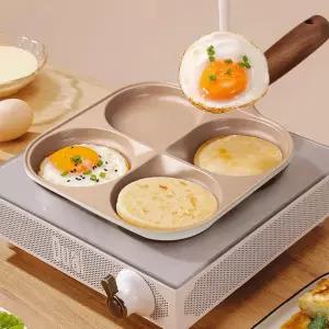 국산 IH 4구 에그팬 계란후라이팬 인덕션 4구후라이팬 팬케이크 달걀후라이