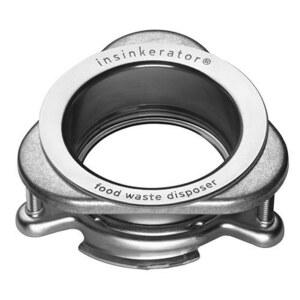 InSinkErator 퀵 락 마운팅 플랜지, 스테인리스 스틸, QLM-00