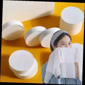 압축동전티슈 휴대용 원형 코인타입 물티슈 개별포장 일회용 건티슈 여행용 외출용