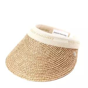 [헬렌카민스키] 25FW (50265 BIANCA NOUGAT NAT LOGO) 여성 비앙카 썬캡 모자