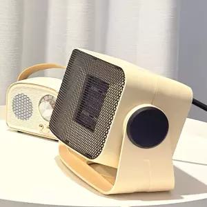 베온 미니 PTC 전기온풍기 5초만에 최고 온도 도달 사무실 책상 가정용 캠핑용 발난로 히터기