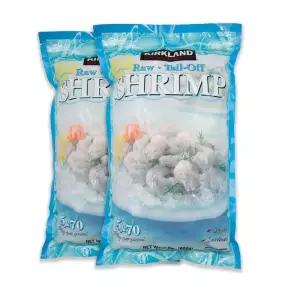 [냉동배송] 코스트코 커클랜드 흰다리 생새우 908g 2개입 50-70미