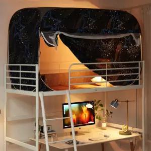 원터치 난방텐트 1인용 사각 텐트 방한 보온 수면 침대 텐트