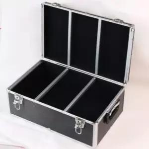 dvd 보관함 시디 휴대용 케이스 보관 박스 가방 수납 부직포 상자 실버 투명 씨디