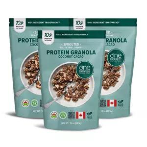 [대상웰라이프]원디그리 유기농 코코넛 카카오 프로틴 그래놀라