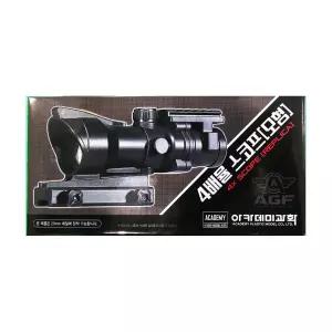 [선물완구]아카데미과학 비비탄총 악세사리 파츠 4배율 스코프 시리즈 17517