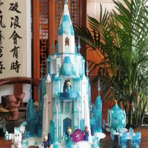 겨울왕국캐릭터 애니메이션 엘사 디즈니만화 마차 성 안나 한스 캐슬 나노블록 레고호환블럭 선물 퍼즐 취