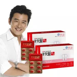 일양약품 잇탑큐 치아 건강 호주산 프로폴리스 칼슘 약8개월분