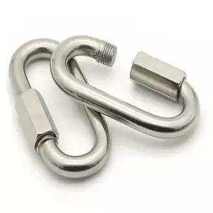 퀵링크 Q링크 고리 캠핑 타프 고정 로프 잠금 텐트 카라비너 비나