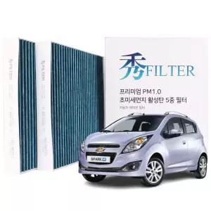 PM1.0 스파크S 활성탄 에어컨필터 3개