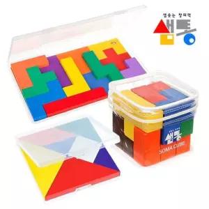 [룽스]소마큐브+펜토미노+칠교 펜토미노 PP케이스3종