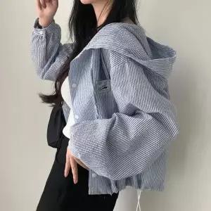 에어리 시어서커 세미 크롭 후드 자켓 바람막이 집업 점퍼 잠바 여름 후디 아우터 비치