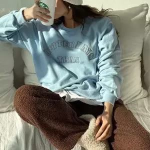 [난닝구] 라크울 자수맨투맨