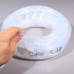 배관 실리콘호스 튜브 8x12 (내경8mm x 외경12mm) 내열 고무 호스