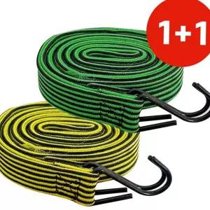 자전거 짐끈 탄력 짐받이 폴리에스터 자전거 고정 끈 오토바이 다용도 고정용 3미터 카트 운반 탄성 후크