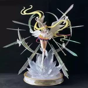 세일러문 스타일 마법소녀 전투 피규어 랜덤 1종 고퀄 애니메이션 굿즈 전시용 고퀄리티 책상 진열 여캐 선