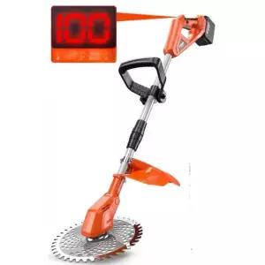 충전식 예초기 잡초 제거 긴풀 제초기 벌초 과수원 트리머 전동 정원 블레이드