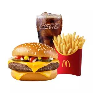 [맥도날드] 쿼터파운더 치즈 세트