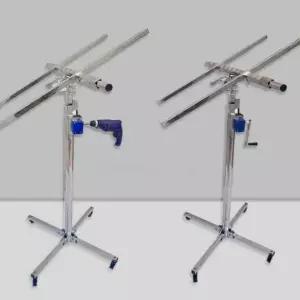 석고보드 리프트 천장 지지대 브래킷 받침대 작업 시공 타공 패널 공조 리프팅 거치대