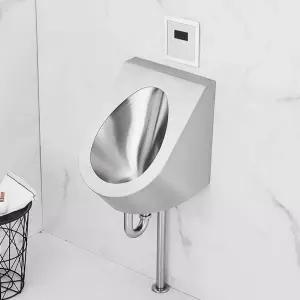 스텐 소변기 남자 304 스테인레스 화장실 자동 야외대형소변기 변기 훈련소 남성 현장